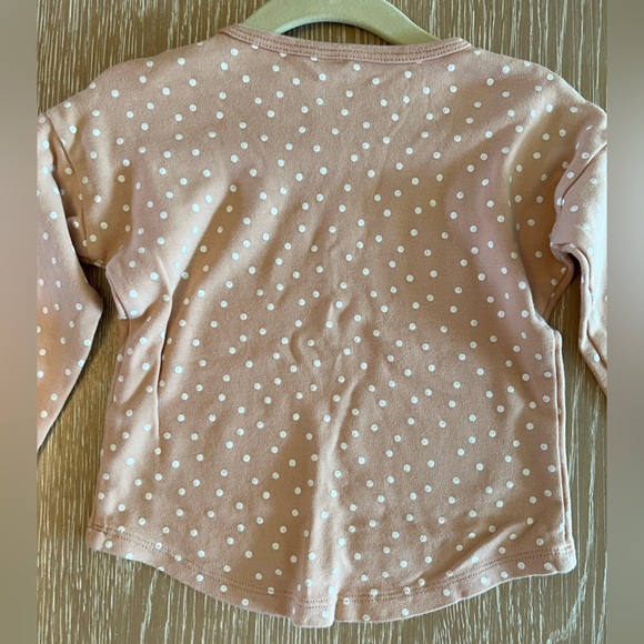 Quincy Mae Blush Polka Dot Set - Picture 3 of 5